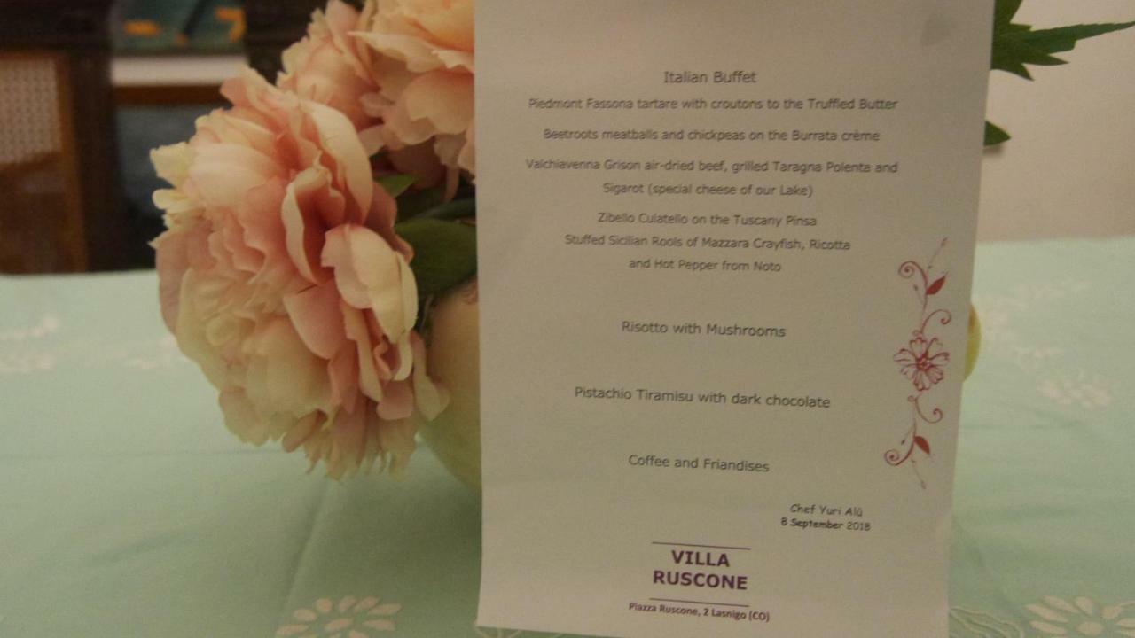 Villa Ruscone Lasnigo 外观 照片